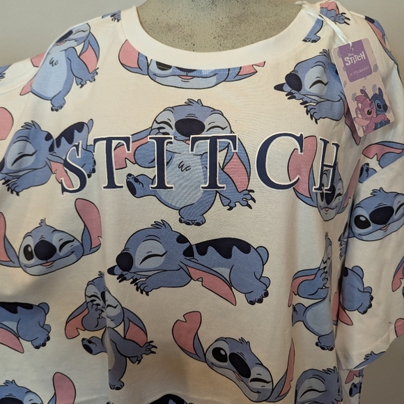Disney Lilo & Stitch Night gown, oversized night shirt Pajama Plus size 18/20 2X - Picture 8 of 16